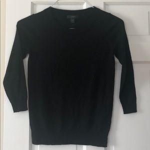 Women’s black J Crew sweater
